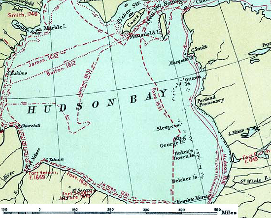henry hudson voyage 1610